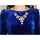 Premium Velvet Full Sleeves Dress Luxurious Women Party Wear