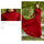 Red Lace Sleeve Chiffon Maxi Dress Pleated Long Women
