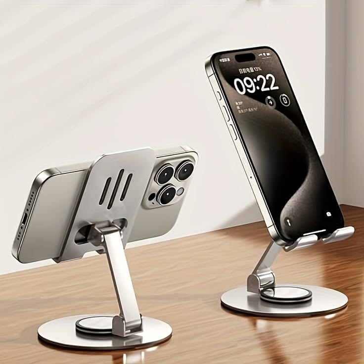 Adjustable Table Stand for Mobile & Tablet | Foldable Desk Phone Holder | Anti-Slip Base