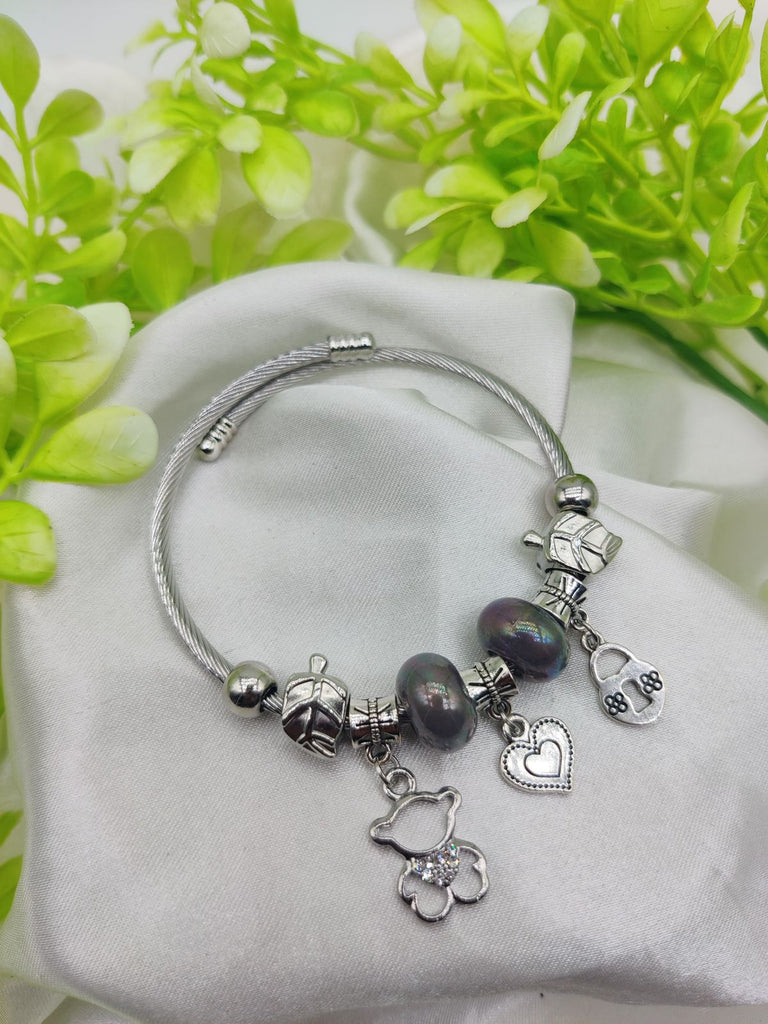 Imported Pandora Charm Bracelet | Elegant Pearl Accents Jewelry