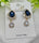 Royal Blue Drop Earrings | Imported Crystal Accent Earrings