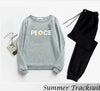Printed Fleece Tracksuit for Women | Trendy Winter Sweatshirt Set