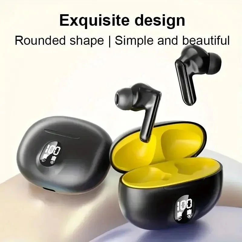 Stereo Wireless Earbuds Bluetooth 5.2 | HD Stereo Sound | Touch Control | Long Battery