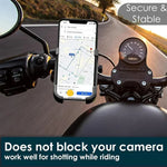 Bike Mobile Holder Stand | 360° Rotation | Anti-Slip Grip | Universal Motorcycle Mount