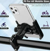 Bike Mobile Holder Stand | 360° Rotation | Anti-Slip Grip | Universal Motorcycle Mount