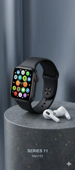 10-in-1 Smartwatch with Wireless Earbuds Combo