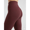 Women High Waist Ribbed Activewear Leggings Comfort Fit