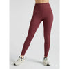 Women High Waist Ribbed Activewear Leggings Comfort Fit