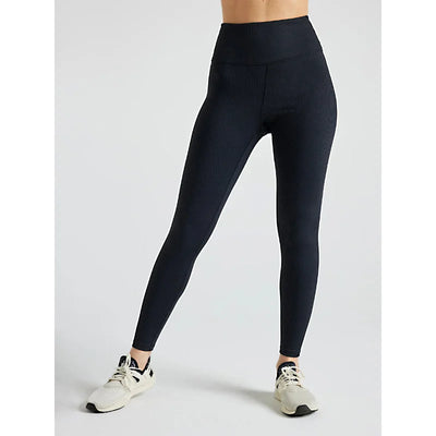 Women High Waist Ribbed Activewear Leggings Comfort Fit