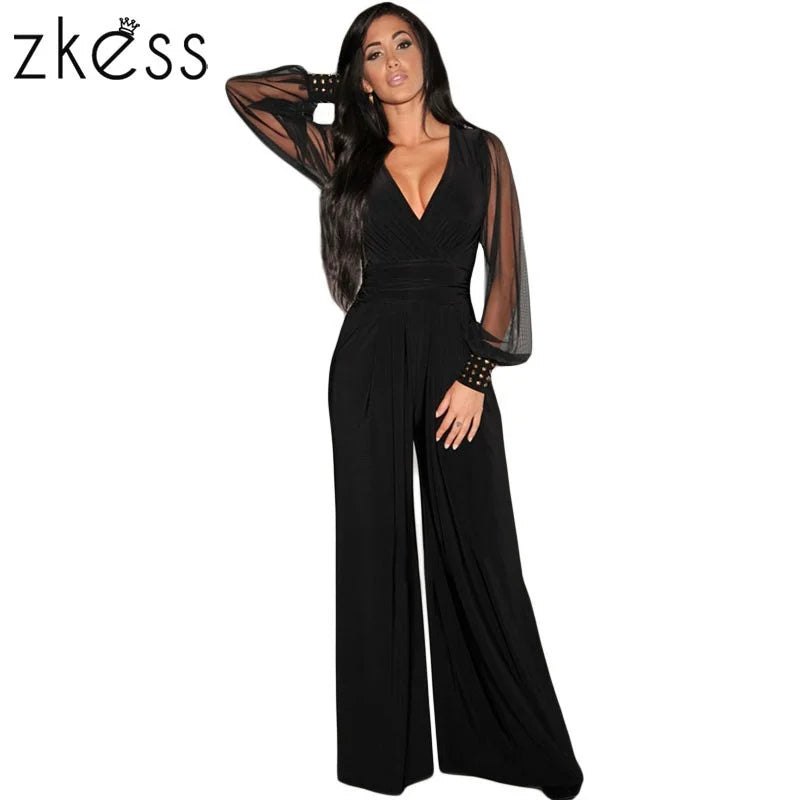 Women Slim Fit Printed Jumpsuit Elegant Bodycon Romper