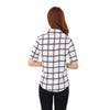 Womens Turn Down Collar Blouse Office Ladies Formal Shirt