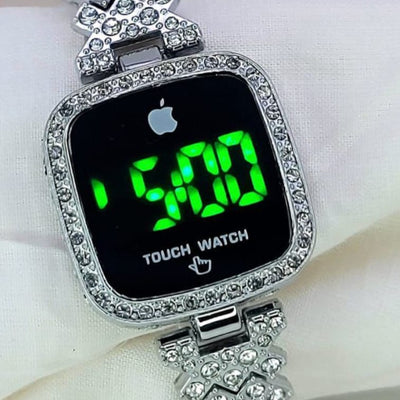 Ladies Square Dial & Round Dail Digital Watch Black | Stylish Comfortable Watch