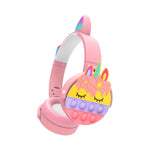 CT-950 Unicorn Bluetooth Headphones | LED Cat Ear Wireless Headset