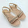 Women's Beaded Rubber Sandals Ivory Size