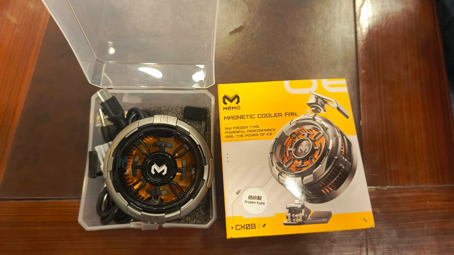 MEMO CX08 Pro Mobile Cooling Fan | 25W Magnetic Phone Cooler