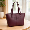 TBM The Bag Master Tote Bag Black | Stylish Durable Spacious Handbag