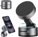 Universal Vacuum Magnetic Suction Cup Stand | Folding Swivel Phone Holder