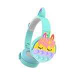 CT-950 Unicorn Bluetooth Headphones | LED Cat Ear Wireless Headset