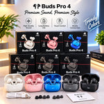 Buds Pro 4 Wireless Bluetooth Earbuds – Premium Sound & Touch Control
