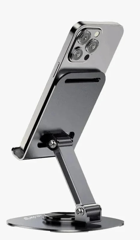 Adjustable Table Stand for Mobile & Tablet | Foldable Desk Phone Holder | Anti-Slip Base