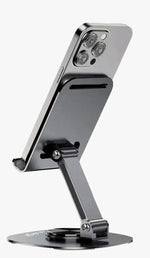 Adjustable Table Stand for Mobile & Tablet | Foldable Desk Phone Holder | Anti-Slip Base